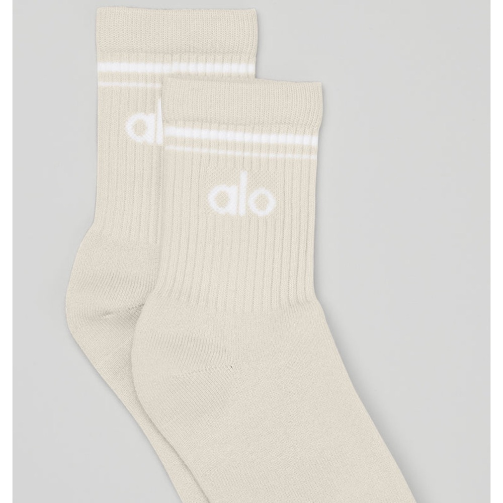 Alo unisex half crew sock